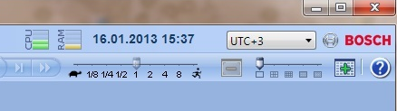 Bosch Video Management System Kayıtlı videoların yönetilmesi tr 63 UTC x: mevcut her saat dilimimanagement Server Seçili saat dilimine dayanan saat menü çubuğunda görüntülenir: Mantıksal Ağaç