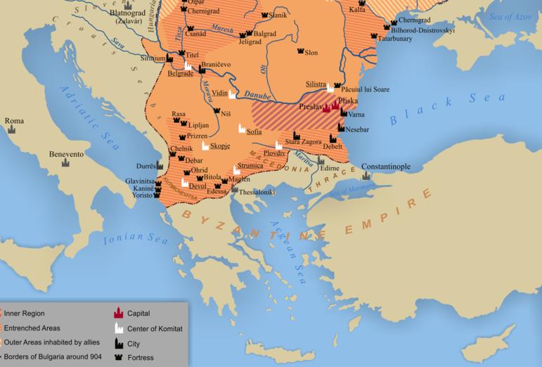 yol açmış, MS 969 yılında Hazar Kağanlığını sonlandıran Bizans-Kievan Rus ittifakı MS 971 yılında Bulgaristan a saldırarak başkentlerini işgal etmiştir.