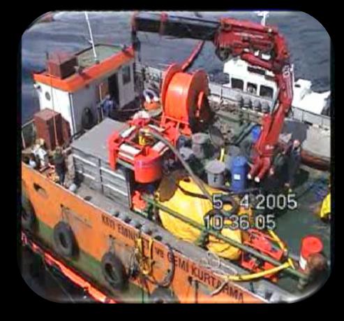 DENİZ KİRLİLİĞİNE MÜDAHALE 2005 yılında Panama Bayraklı Msc Roberta Gemisi İle Yunan Bayraklı Aegean Wind