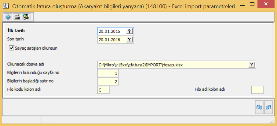 *Sorumluluk merkezleri ve proje hareket föyü (081110) menüsünden önceki mali yıla ait hareketlerinde raporlanması sağlanmıştır.