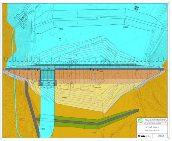 Performans Programı bakılmaksızın Planlama Raporundaki hidrolojik veriler ve malzeme Küçükmenderes Beydağ Projesi - İZMİR sahalarındaki bilgiler güncelleģtirilir.
