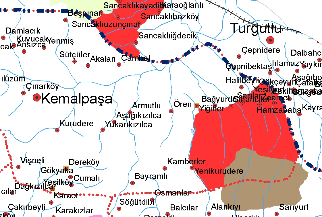 Proje Alanı 4 Km Ava Yasak Saha 7 Km Ava Yasak Saha 14 Km Yaban Hayatı Geliştirme Sahası Şekil 37 Proje Alanının Ava Yasak Sahaya Olan Mesafesi Kaynak: http://www.milliparklar.gov.