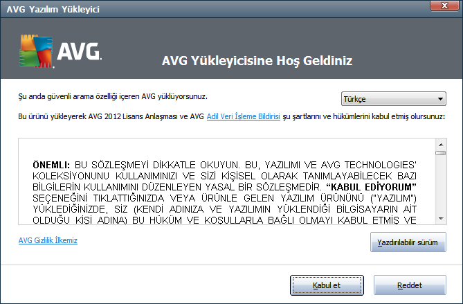 3. AVG Yükleme Süreci Yükleme dosyasını nerede bulabilirim? Bilgisayarınıza AVG Anti-Virus programını yüklemek için, en güncel yükleme dosyasını edinmeniz gerekir.