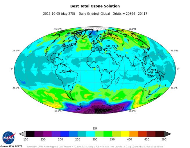 II. Meteorolojik Uzaktan Algılama Sempozyumu, 3-5 Kasım 2015, Antalya hava hareketinin bir kombinasyonu sonucu, genellikle, ozonun az olduğu zamanlarda meydana gelir ve antisiklonik bir çizgide,