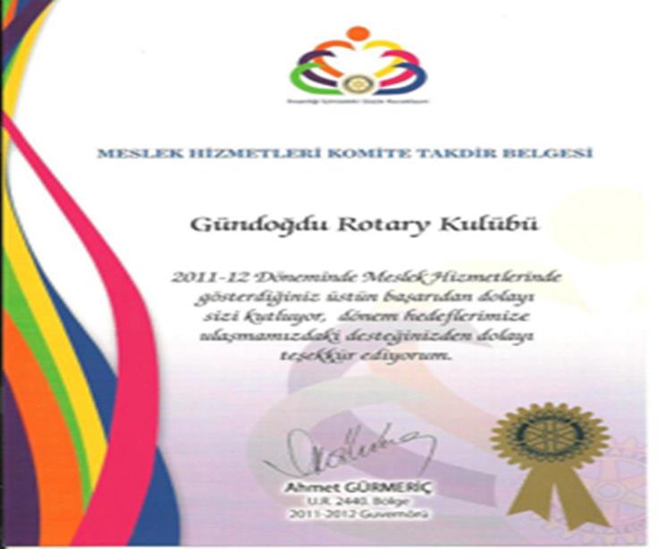 GÜNDOĞDU ROTARY KULÜBÜ