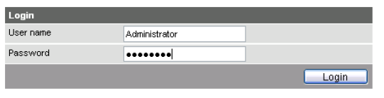 Web server cihazına giriş 4. IP adresi değerlerinin girilmesinden sonra, OZS cihazına bağlantı kurmak için Internet Explorer açınız. Adres satırını Ethernet bağlantısı için 192.168.2.10 yazınız.