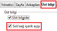 Daha önceden sayfa biçemini anlatırken üst bilgi, alt bilgi ve dipnot konularına sonra değineceğimizi söylemiştik. Şimdi ayrıntılı bir şekilde konumuza kaldığımız yerden devam edelim.