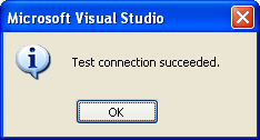 ADO.NET 2009 2010 4. Microsoft Access Database File ı seçin ve OK deyin. 5. DataBase i seçmek için Browse yi tıklayın ve dosyanızı seçin. 6. Test Connection butonuna basın. 7.