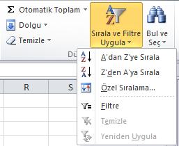 verilmez. Sayfa koruması yapılırken sayfaya şifre de verilebilir. Koruma menüsünden Korumayı Kaldır seçeneğiyle korumada olan sayfanın koruması kaldırılır.