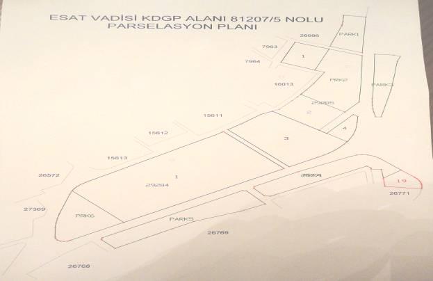 2.3.2 - Taşınmazın Son Üç Yıllık Dönemde İmar Planında Meydana Gelen Değişiklikler Taşınmazın bulunduğu bölgenin 1/5000 Ölçekli Büyükesat Vadisi Kentsel Dönüşüm ve Gelişim Proje Alanı sınırı Ankara