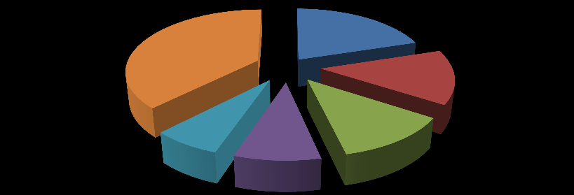 Grafik 10 - Bölgede En Çok Katma Değer Üreten 5 Sektörün Dağılımı (2012) Diğer Sektörler; %37,7 Diğer metalik olmayan mineral ürünlerin imalatı; %20,1 Gıda ürünlerinin imalatı; %14,0 Bilgisayarların,