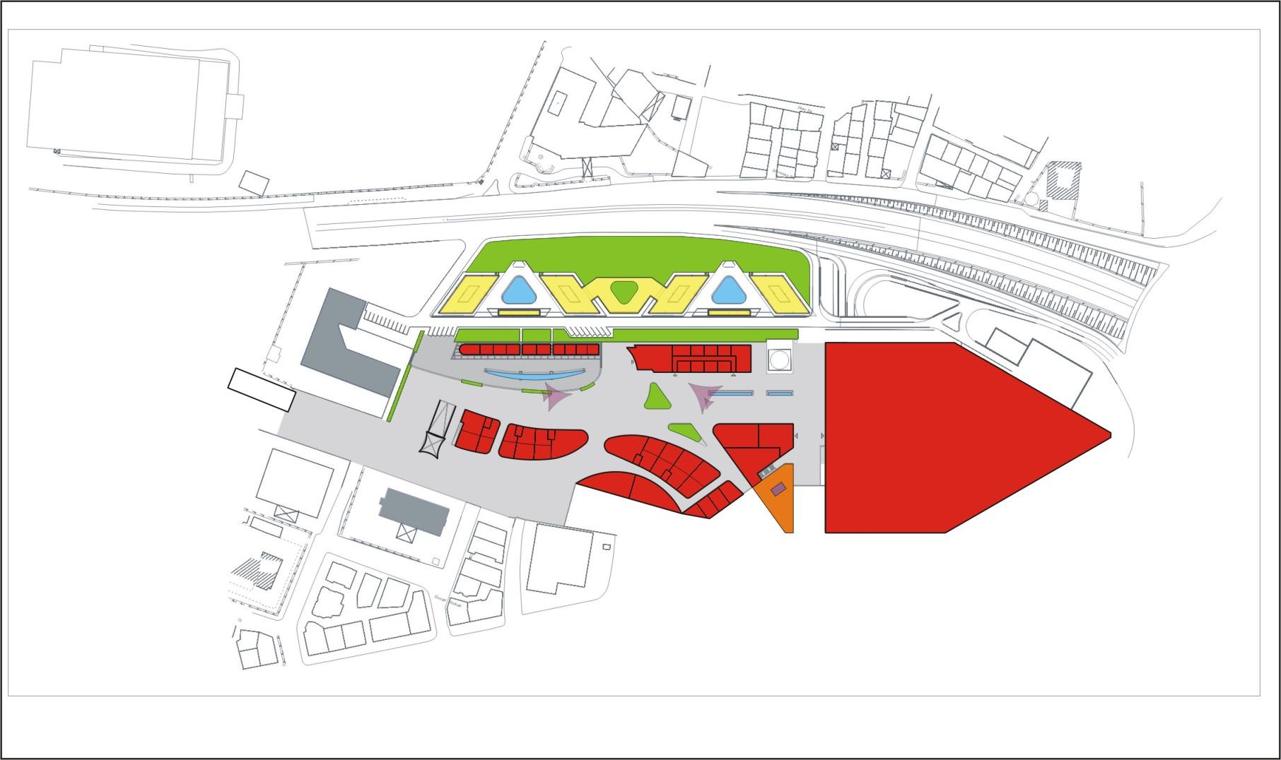 Bursa; Meydan Batı Aksı Mimari Fikir Projesi Öneri Proje