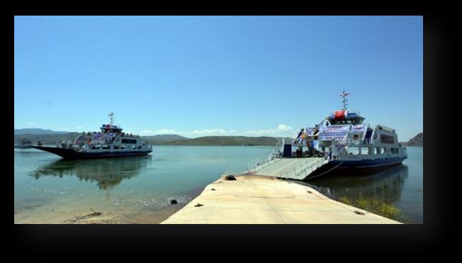 İç sular için inşa edilen 8 adet feribotun hizmet yerleri; Teslim Edilen İdare Hizmet Edeceği Baraj Gölleri Feribot tipi Gaziantep Valiliği Birecik Baraj Gölü 2 adet A Malatya Büyükşehir Belediyesi