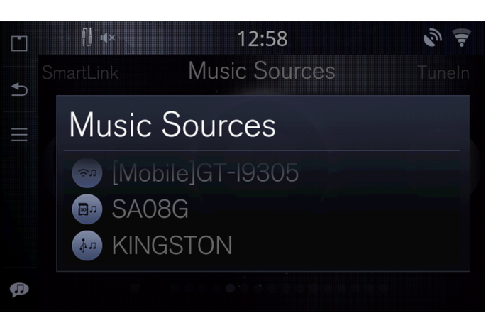 Sensus Connected Touch tr-tr Uygulamalar Müzik/ses çalar Sanatçılar, Albümler, Şarkılar veya Çalma Listeleri hakkında bilgi almak mümkündür.