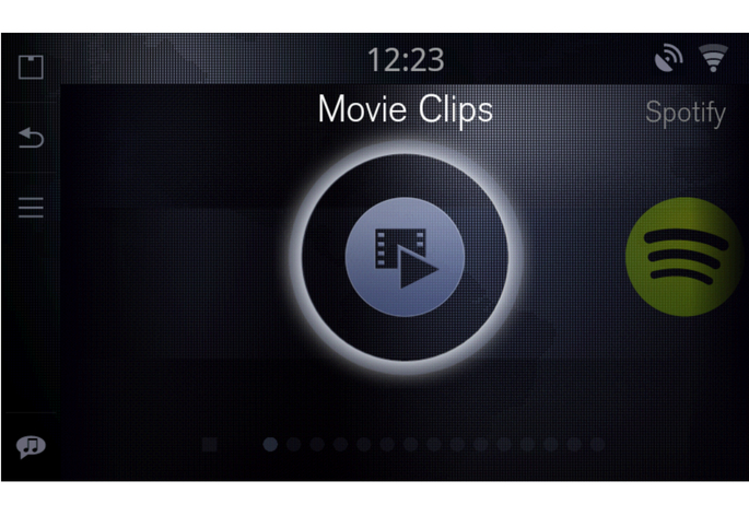 tr-tr Sensus Connected Touch Uygulamalar Galeri Galeri bir USB veya bir SD kartı üstünde kayıtlı olan video dosyalarını ve resimleri araç ekranında oynatmanızı sağlar.