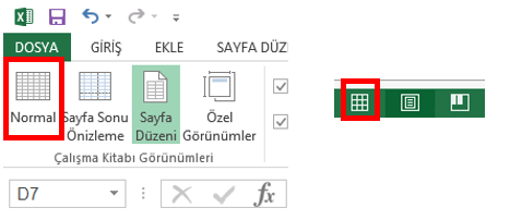 Altbilgi alanına geçmek için sekmedeki Altbilgiye Git seçeneğine tıklayınız. Resim 4.