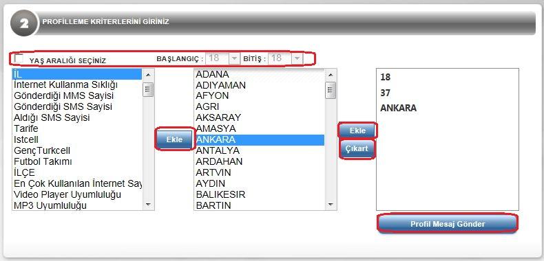 5.j.4 RAPORLAR 5.k MOBİL BİLGİ 5.k.1 İÇERİKLERİ DÜZENLE 5.k.2 MOBİL BİLGİ GÖNDER 5.