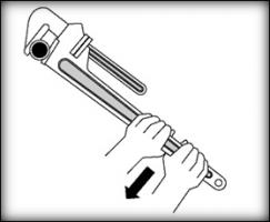 Yan keski, pense gibi aletler kullanılırken sap ve çene kısımlarına vurulmamalı ve alet çekiç niyetine kullanılmamalıdır. MADDE 6 Çakma anahtarlar sadece somunu gevşetmek için kullanılmalıdır.