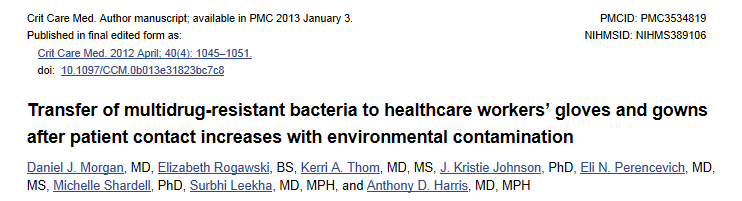 (2013) Çoklu ilaç dirençli diğer bakterilere göre A.baumannii nin daha sık yayıldığı görülmüştür.