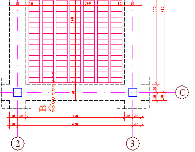 1.4. Tarama Çizim Şekil 1.23: Plan ölçülendirme Çizimleri anlamlı hâle getirmek için onların taranması gerekir. Tarama, seçili nesnelerin istenilen desen türü ile içine çizilmesidir.