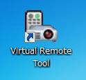 7. Kullanıcı Destek Yazılımı Adım 3: Virtual Remote Tool u Başlatın Kısayol tuşu kullanarak başlatın. Windows masaüstü üzerindeki imleci çift tıklayın.