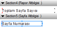 Crystal Reports Ana araç çubuğundan yararlanarak rapor üstbilgisini düzenleyebilirsiniz. (Yazı tipi, boyutu, kalın, italik, ortala v.b.) ġu ana kadar hazırladığımız Crystal Reports nesnesini henüz hiçbir veritabanı nesnesiyle iliģkilendirmedik.