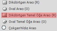 Resim 2.7: Çizgi özellikleri 2.3.2. Dikdörtgen ve Dikdörtgen Temel Öğe Araçları Dikdörtgen Aracı ile kare ve dörtgenler çizilebilir.