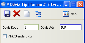 TANIMLAMALAR Kullanıcı İşlemleri Kullanıcı iģlemleri ekranından programı kimlerin kullanacağı tanımlanır. Bu ekrandan aynı zamanda, programı kullanacak olanlara program ile ilgili haklar da verilir.