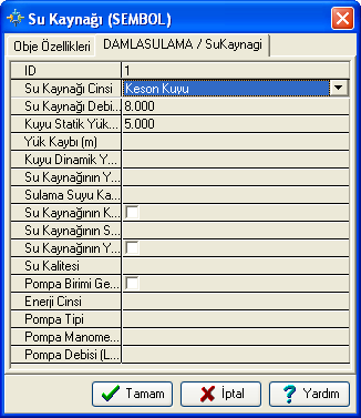 girilebileceği parsel editörü açılacaktır. Parsel editörüne aynı zamanda Sulama / Parsel Editörü menüsünden de ulaşılabilir. Parsel editörüne ileride değineceğiz.