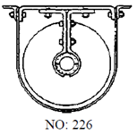 Çelik ara yatak, Daha saglam olmasının dısında No:220 'ye benzer özellikleri var.