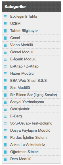 TARTIŞALIM Modülü EBA Tartışalım bölümü, EBA Kullanıcılarına soru sorabilecekleri ve başkaları tarafından sorulmuş soruları