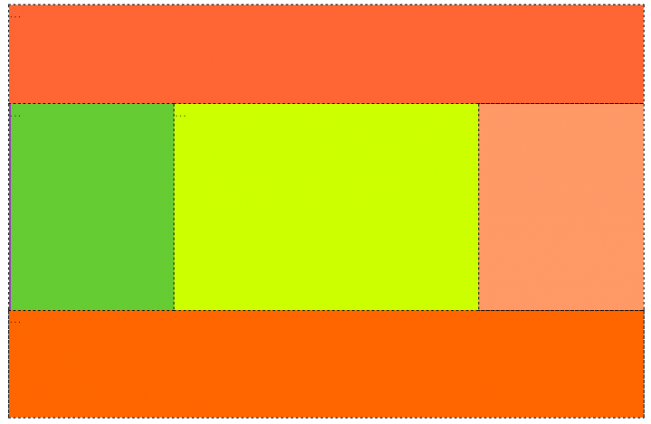 background-color: #C30; Örnek 2 Bir çok sitede üç kolonlu yapı kullanılmaktadır. Kolonlu yapı ile iki kolonlu yapının kodlamasında fazla bir fark yoktur.