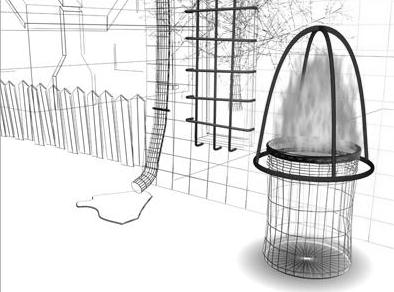 VOLUME LIGHT Rendering menüsü > Environment > Environment and Effects dialog > Environment panel > Atmosphere > Add > Volume Light Işıklara volume effect eklendikten sonra environment diyalog kutusu