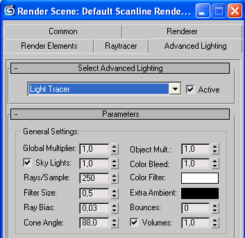 Çıktının kayıt edilmesi Render Output kısmı, render çıktısının kaydedilmesiyle ilgili kontrollere sahiptir.