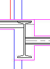 2.6. DöĢeme Çizimleri 2.6.1. Normal DöĢeme Normal döģeme çizimi en kesitte verildiği gibidir. ġekil 2.7 de çelik profilli normal bir döģemenin kesiti ve döģeme kiriģ detayı örnek olarak görülmektedir.