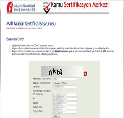 Mali Mühür Mali Mühür Sertifikası