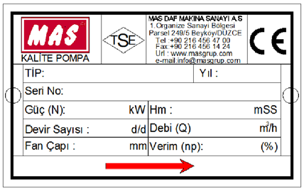 2. Genel 2.1 Pompa Tan m ve kullan m alanlar KME-V tipi pompalar kendinden emiflli olmayan, yatay s ra kademeli santrifüj pompalard r.