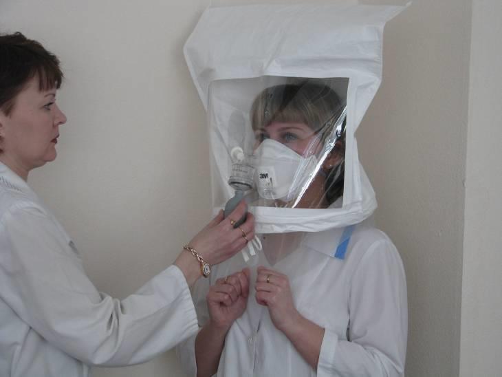 Yüze uyum testi (fit testi) Provakasyon Testi Maske takılır Test maddesi her 60 sn de aşağıda verilen egzersizler yaptırılarak uygulanır