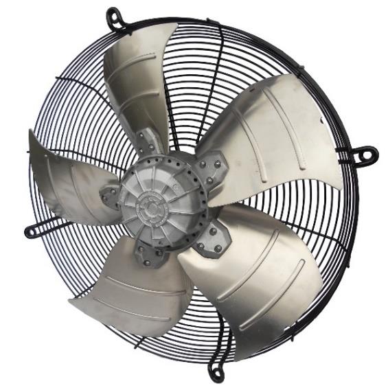 Sayfa 75 Rosenberg Aksiyel Fan Motorları Kanat Çapı (mm) Açıklama Hava Yönü Emiş Üfleme Voltaj Devir (rpm) Debi (m3/h) Güç (Watt) 300 ECOFIT 4VPR35 300 230 1.400 1.