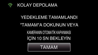 Wi-Fi Kullanımı (GZ-EX575/GZ-EX555/GZ-EX515) KOLAY DEPOLAMA Aşağıdaki kolay adımlarla videoları ve hareketsiz görüntüleri bilgisayarınıza kaydedebilirsiniz Evde erişim noktası (kablosuz LAN