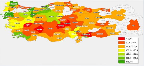 döneminde %4,07 olarak gerçekleşmiştir.