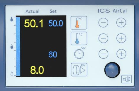 3 ICS AirCal Ön Paneli 14. Dış kapağı yerine yerleştirin ve sabitlemek için vidaları sıkın. 15. İrrigatörün fişini elektrik prizine takın ve açın.