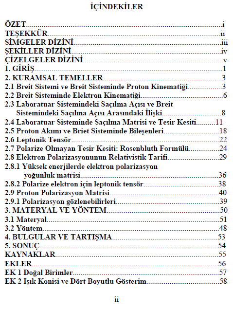 Çizelge Kodu: KMUPF Yürürlük Tarihi: Kasım