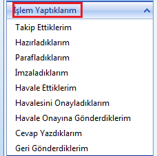 Kullanıcılar Farklı Gelen Evrak Kapatma Rotaları oluşturarak evraklarını doğrudan kendileri veya amir onayına sunarak kapatabilirler.