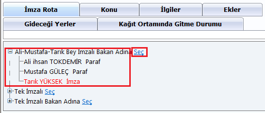 5. Evrak Oluştur (Giden Evrak Kayıt) Evrak Ana sayfasında sol menüde kayıt işlemleri başlığının altındaki Evrak Oluştur linkine tıklanır.