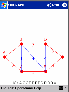 64 Şekil 3.18. Euler yolu örneği.