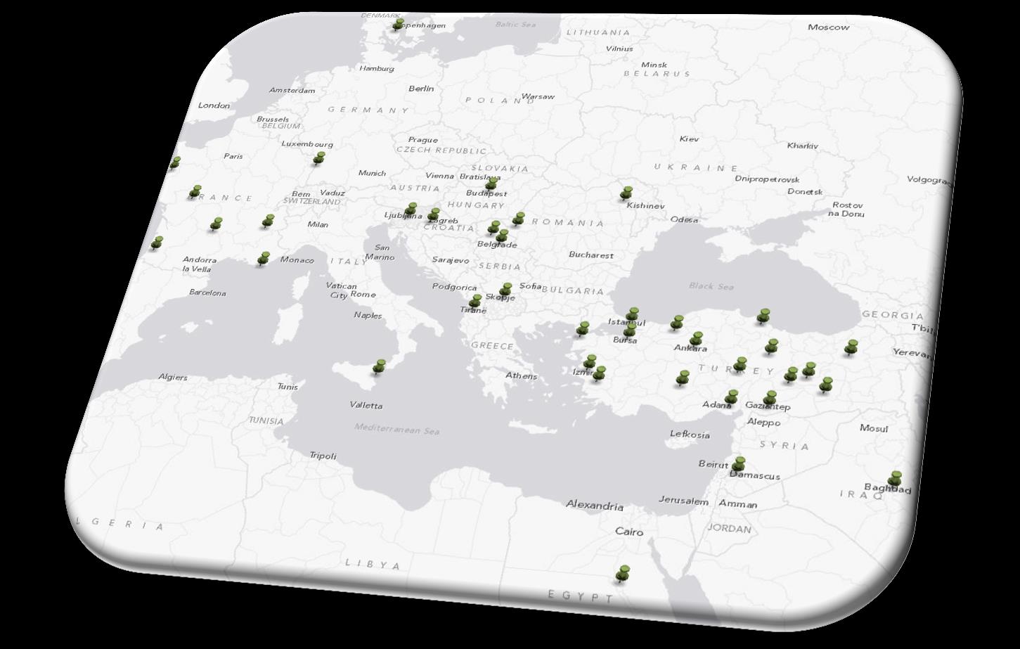 Hakan Erdem, Derya Ozturk-Engin, Serda Gulsun, Gonul Sengoz, Alexandru Crisan, Isik Somuncu- Johansen, Mihai Nechifor, Akram Al-Mahdawi, Rok Civljak, Muge Ozguler, Branislava Savic, Nurgul Ceran,