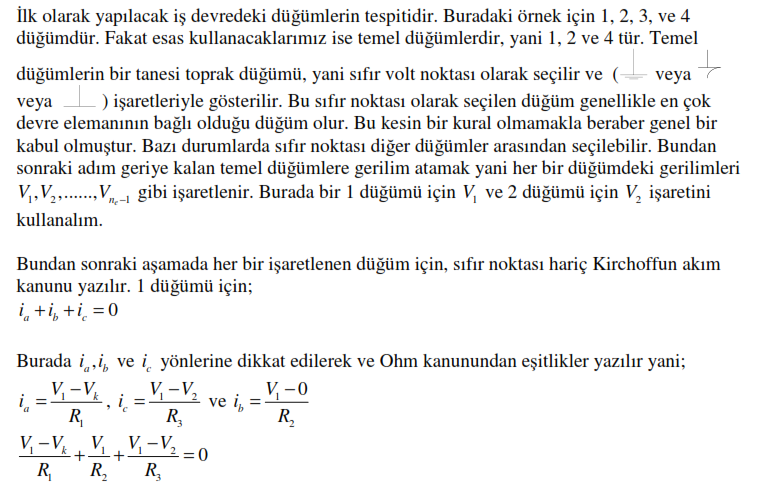 1.4.1 Düğüm