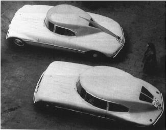 1920-1970 Adaptation of results of airplane and airship development: streamlining Járay experimental cars Prof.