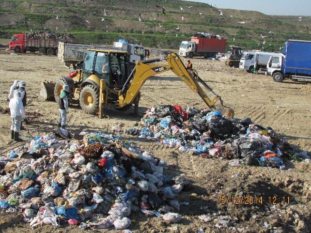 Çalışmaya başlanılmadan önce numunelerin geleceği bölgeler belirlenmiş ve belirlenen çalışma takvimine göre numuneler sahaya gönderilmiştir.